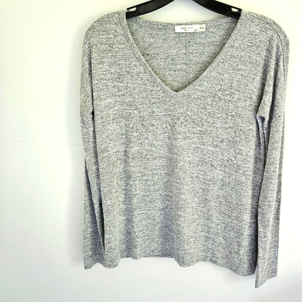 Rag & Bone Sweater V-neck Gray